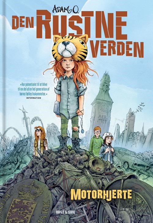 Den Rustne Verden - Motorhjerte - Børnebog - Hardcover Børnebog 9788763864374