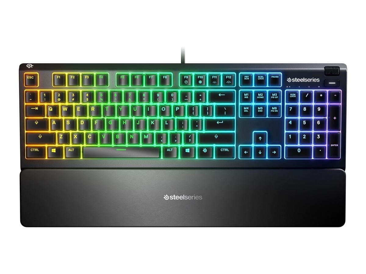 SteelSeries Apex 3 100% - Gaming Tastatur - Nordisk - Sort Tastatur 64803