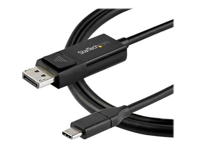 StarTech.com 3.3 ft. (1 m) USB C to DisplayPort 1.4 Cable - Bidirectional - USB / DisplayPort cable - 1 m Usb Kabel CDP2DP141MBD