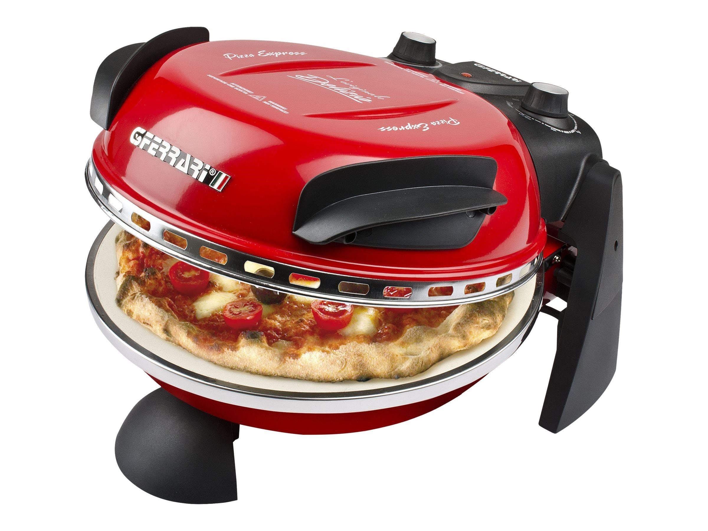 G3 Ferrari Pizza Express Delizia - pizza oven Mikrobølgeovn Rød G10006