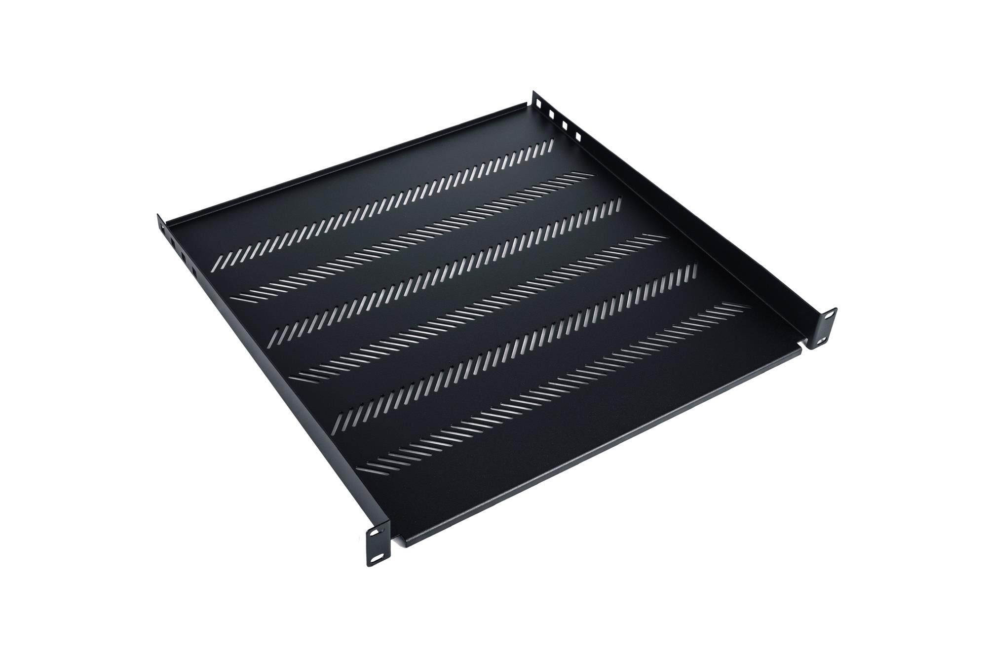DIGITUS 1U - Fixed Shelf Rackskab TN-19-450-1U-BK