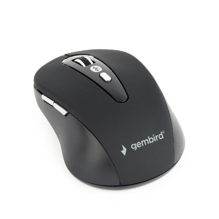 Gembird Blueooth wireless 6-button mouse - Mus - Optisk - 6 knapper - Sort Mus MUSWB-6B-01