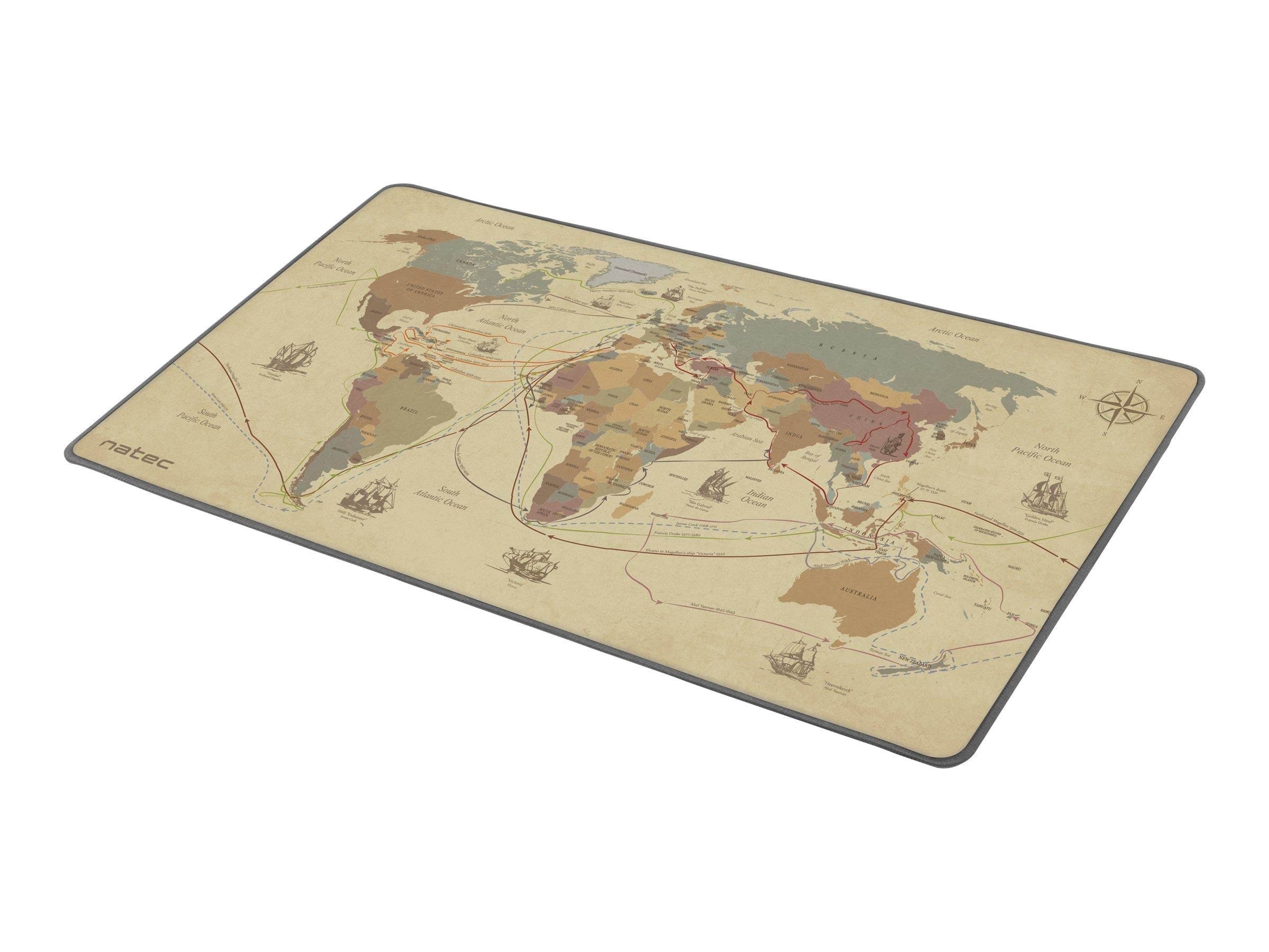 Natec Discoveries - keyboard and mouse pad Musemåtte NPO-1457