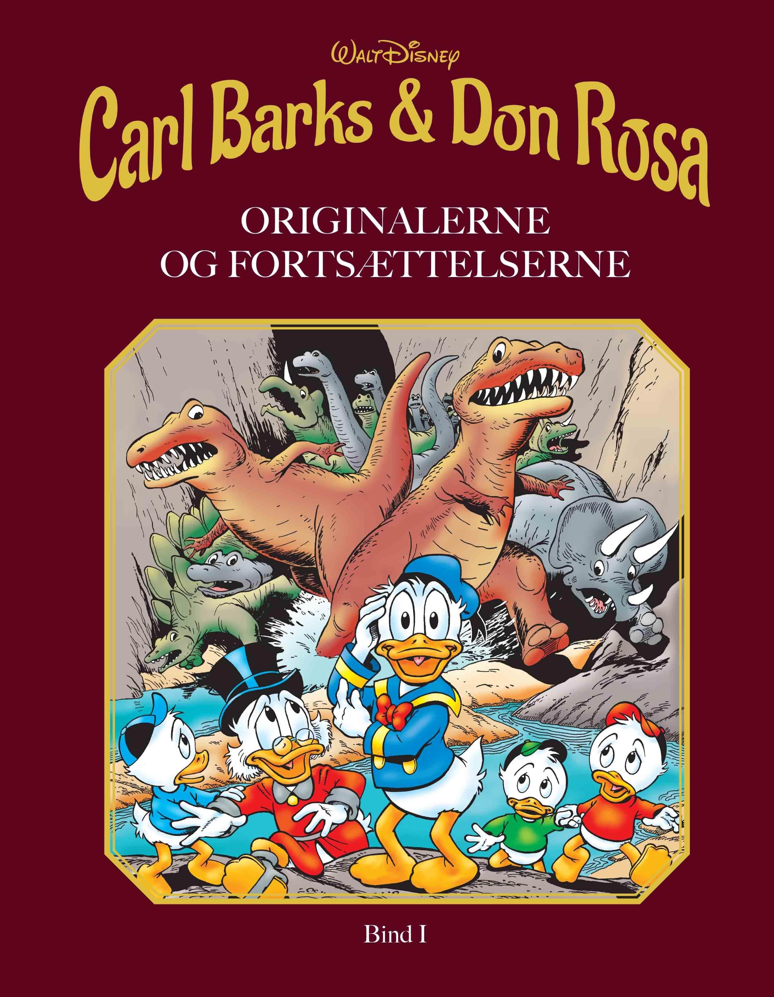 Carl Barks & Don Rosa - Tegneserier - Hardback Tegneserie 9788793840195