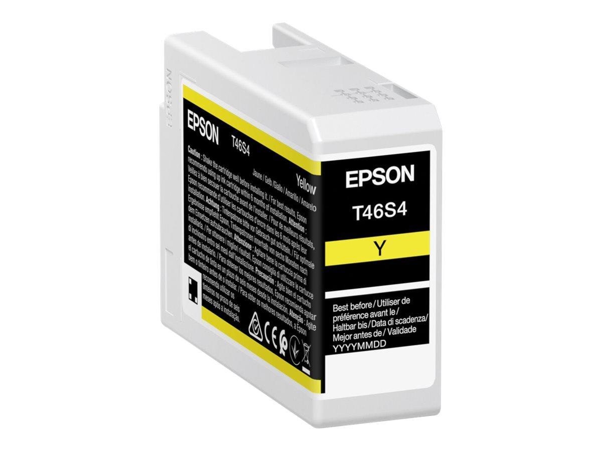 Epson Singlepack Yellow T46S4 UltraChrome Pro 10 i Printerpatron Og Toner C13T46S400