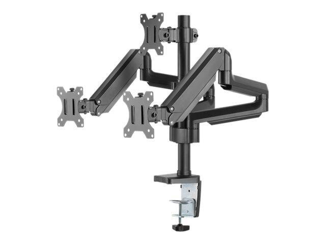 Deltaco Office triple hydraulisk monitor-arm 17"-27" Skærmholder ARM-0352