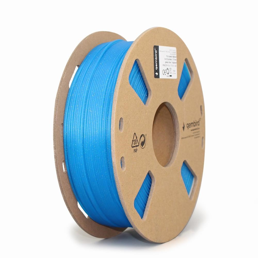 Gembird PLA filament - Blå galakse - 1.75mm ø - 1 kg 3d Filament 3DP-PLA1.75-01-GB