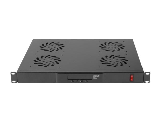 Lanberg AK-1503-B - 1U - Ventilation Fan Unit Rackskab