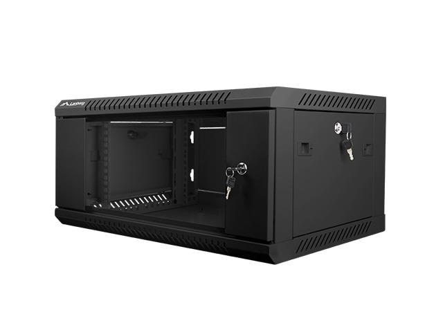 Lanberg WF01-6404-10B - 4U - Wall Mount Rack Cabinet Rackskab