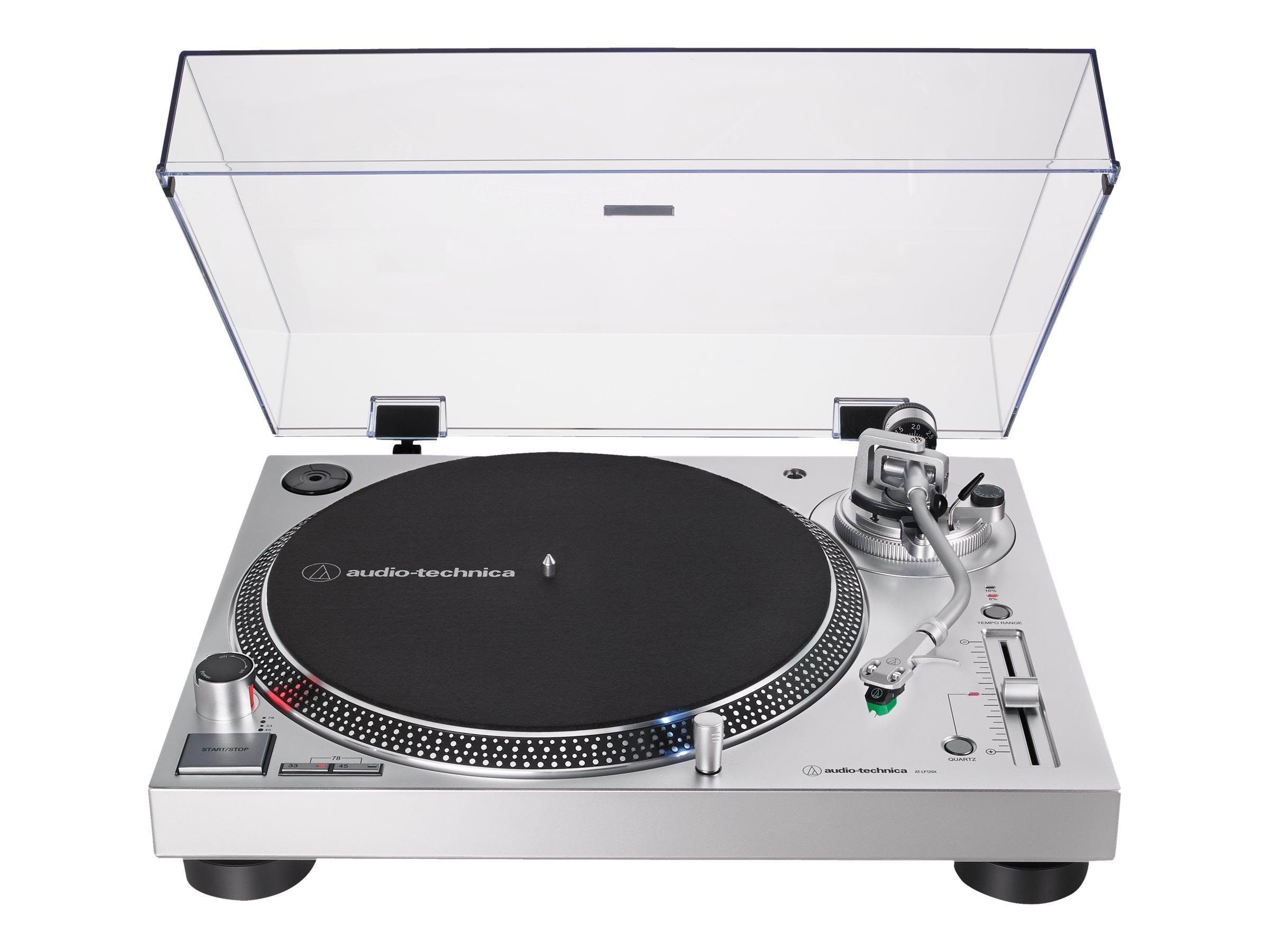 Audio-Technica AT-LP120XUSB - Manuel - Direkte drev - USB - Pladespiller Sølv