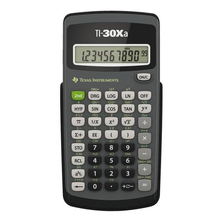 Texas Instruments TI-30Xa - scientific calculator Lommeregner TI30XA