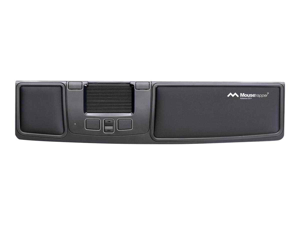Mousetrapper Advance 2.0+ - Black/White - Trackbar - Touch - 6 knapper - Sort