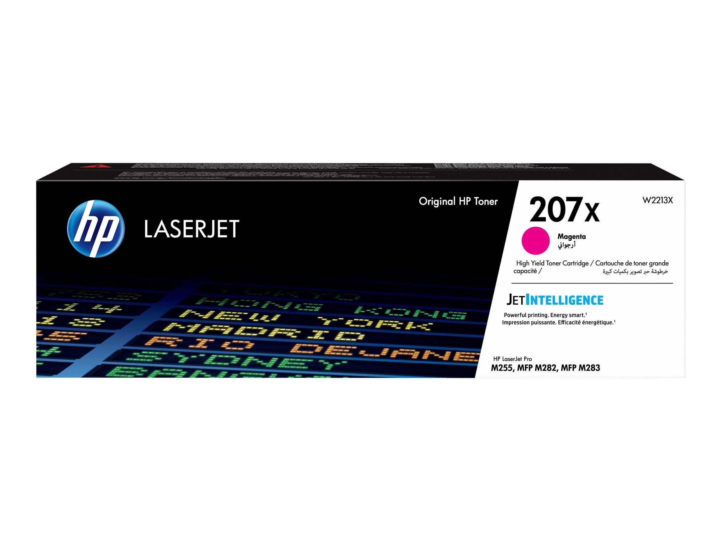 HP 207X / W2213X High Capacity Magenta Toner Printerpatron Og Toner