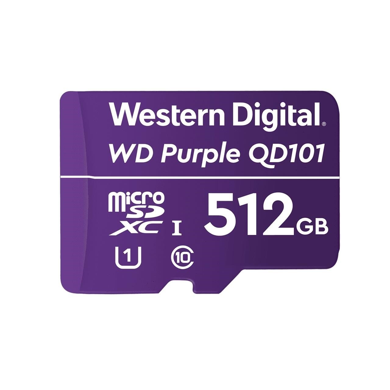 WD Purple SC Ultra Endurance microSD - 512GB Hukommelseskort WDD512G1P0C