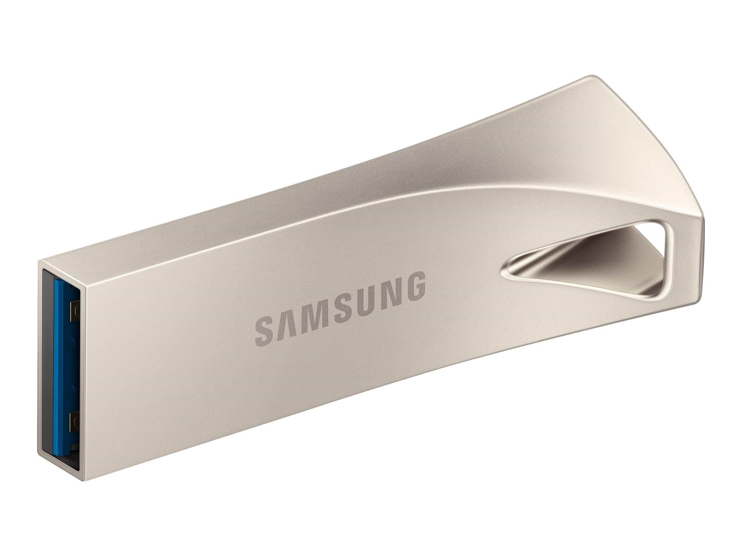 Samsung BAR Plus Champagne - 64GB - USB Stick Usb Stick Sølv MUF-64BE3/APC