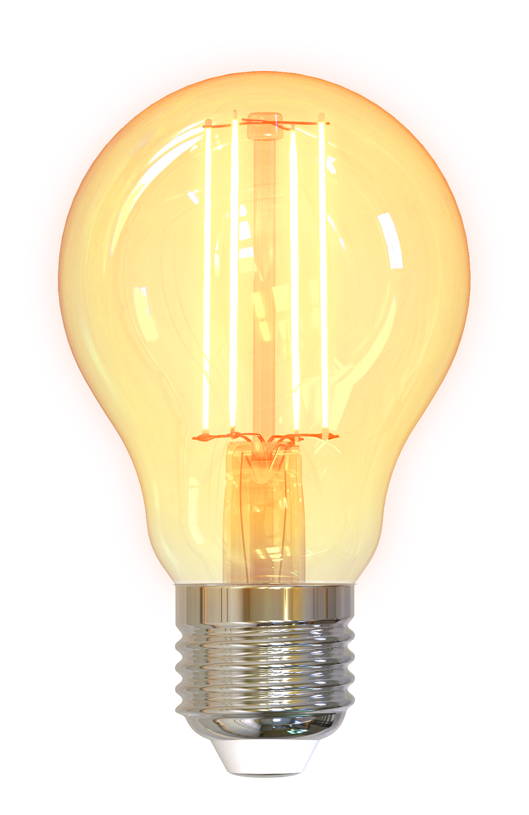 Deltaco LED glødepære, E27, Wi-Fi 2,4 GHz, 5,5 W, 470 lm Smart Home SH-LFE27A60