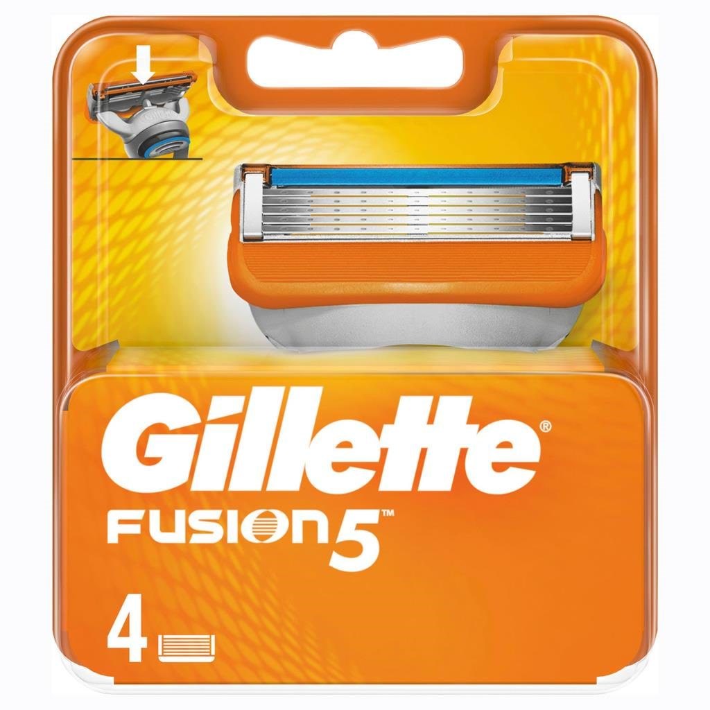 Gillette Fusion5-barberblade, 4 stk. Barbergrej ET143439