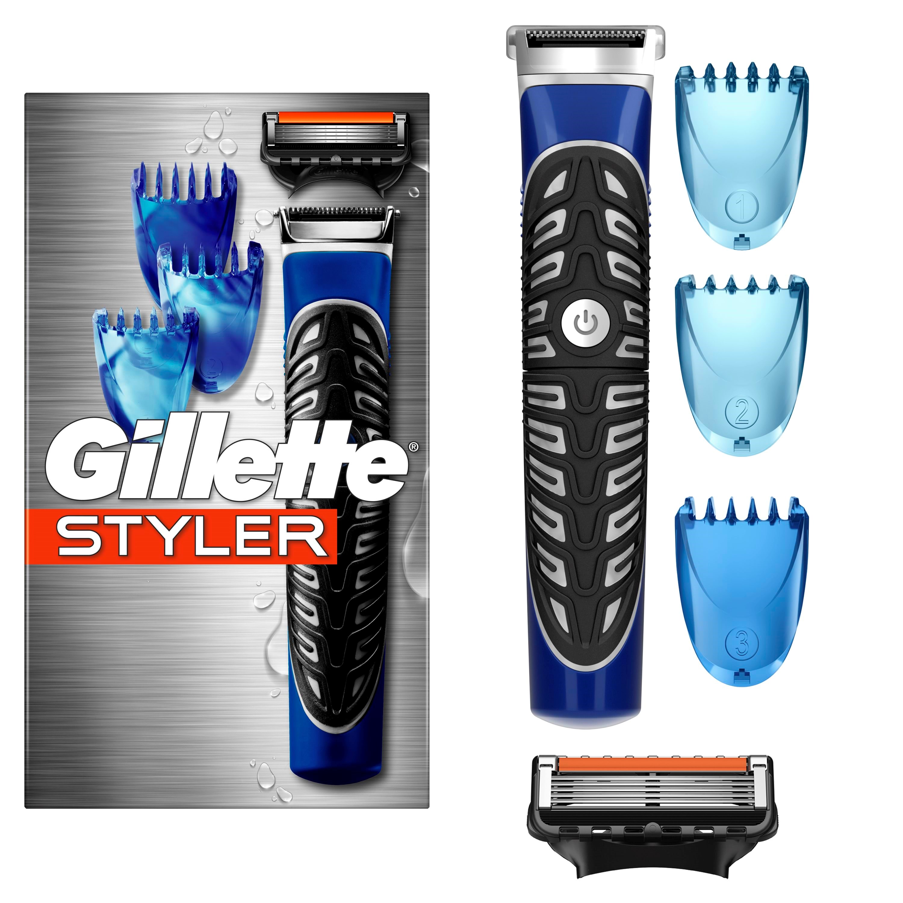 Gillette Bodytrimmer 4in1 Styler: Trim, Form kanter, Barber, Krop Hårtrimmer 273423