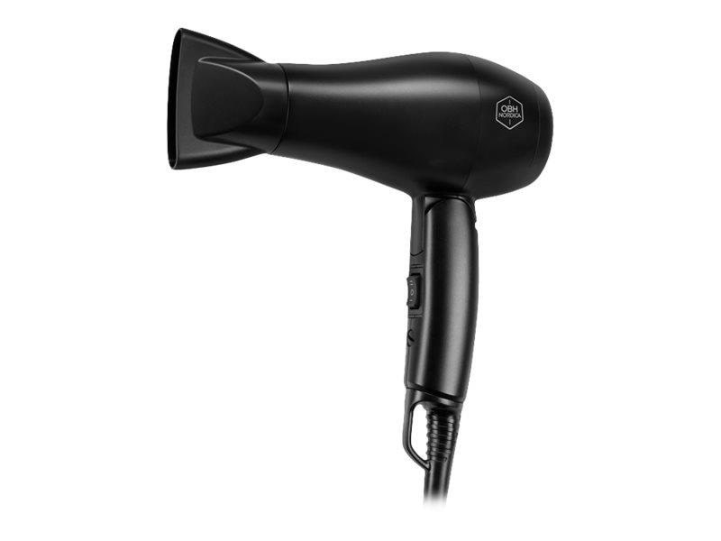 OBH Nordica Hårtørrer 5125 Dry & Go - 1100 W Hørtørrer Sort