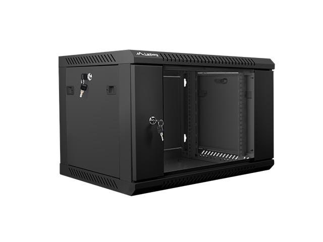 Lanberg WF01-6406-10B - 6U - Wall Mount Rack Cabinet Rackskab