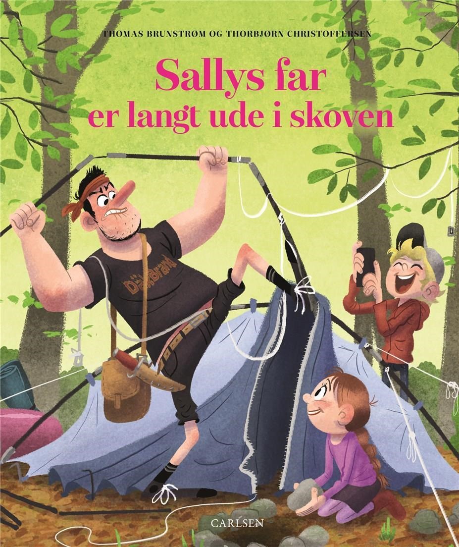 Sallys far er langt ude i skoven - Børnebog - Hardcover Børnebog 9788711912492
