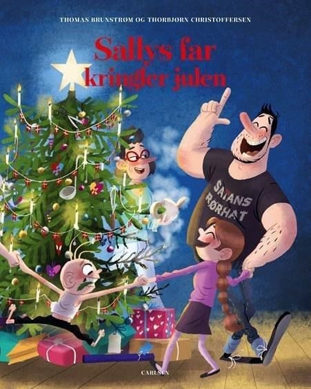 Sallys far kringler julen - Børnebog - Hardcover Børnebog 9788711912515