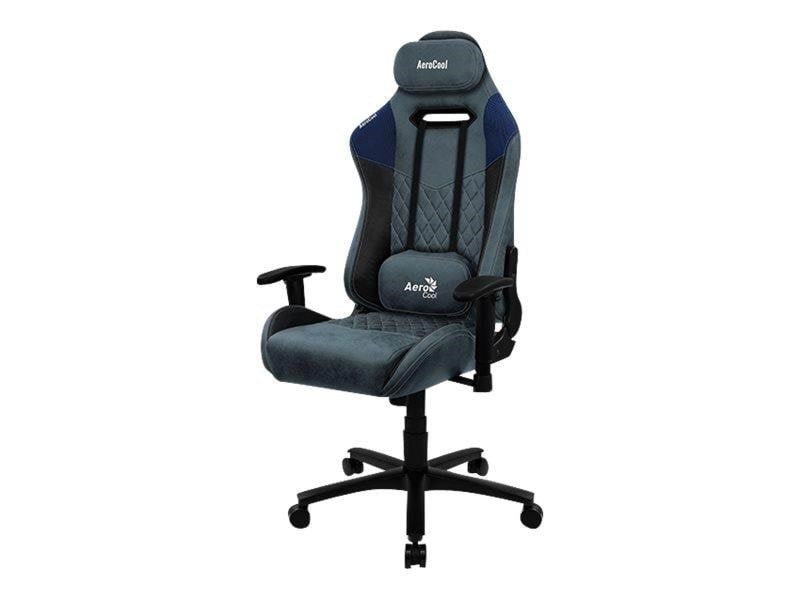 AeroCool AEROAC-280DUKE-BK/BL Aerocool Gaming Chai Kontor Stol - Karbonfiber - Op til 150 kg Gamerstol