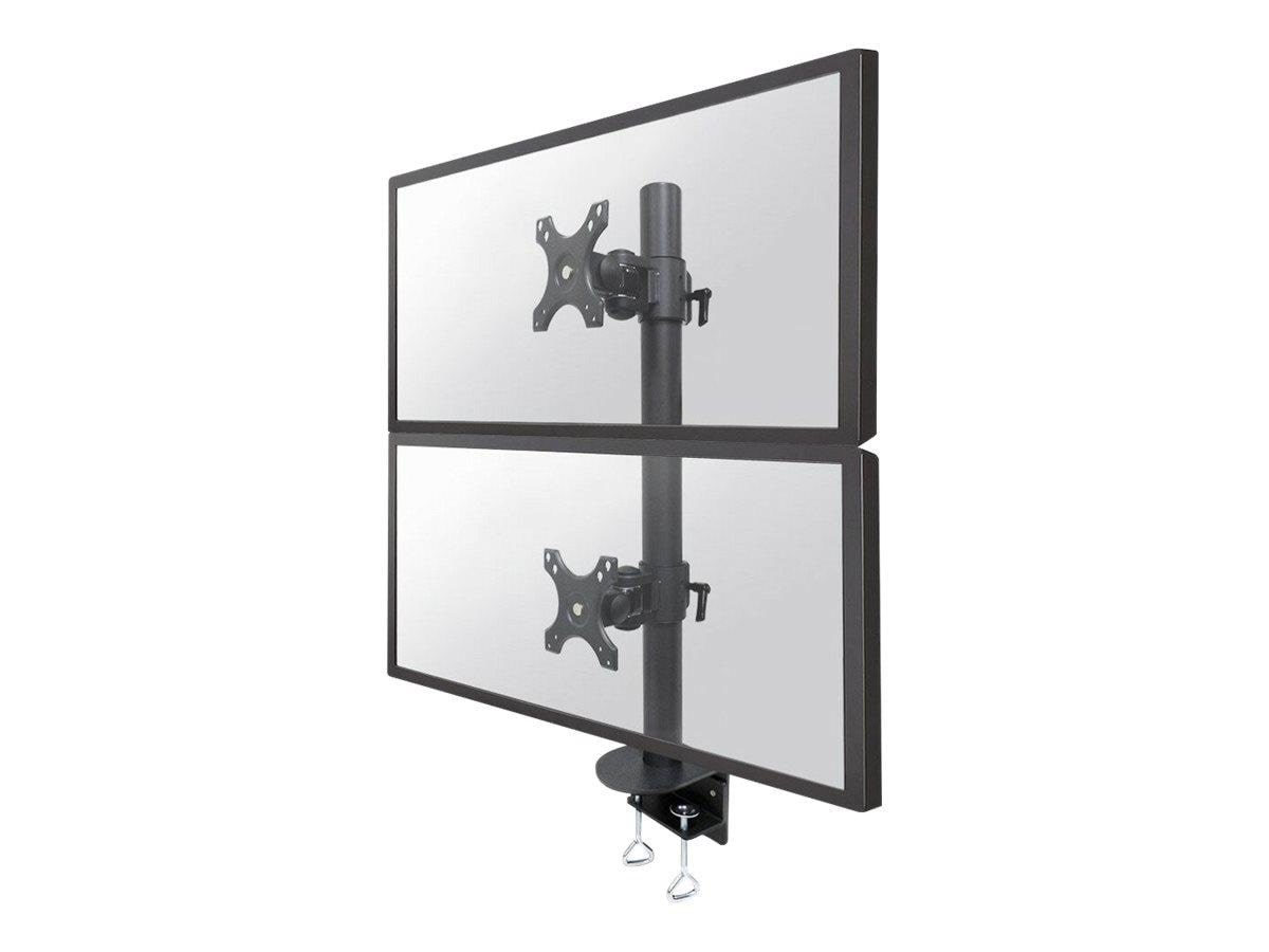 Neomounts FPMA-D960DVBLACKPLUS - desk mount - Maks 30 kg - Maks størrelse 49" Tv Ophæng Sort