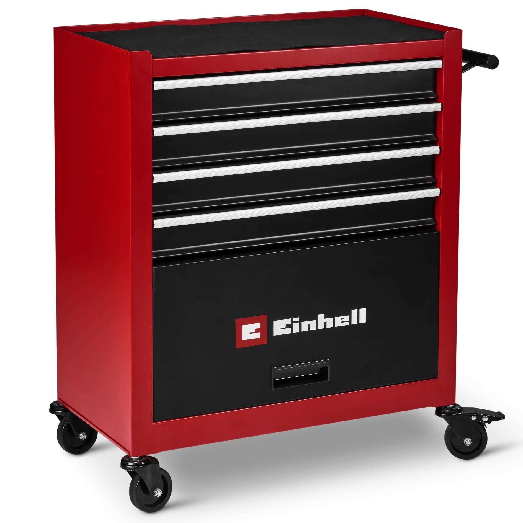 Einhell TC-TW 100 Værkstedsvogn med 4 skuffer Værktøj 4510170