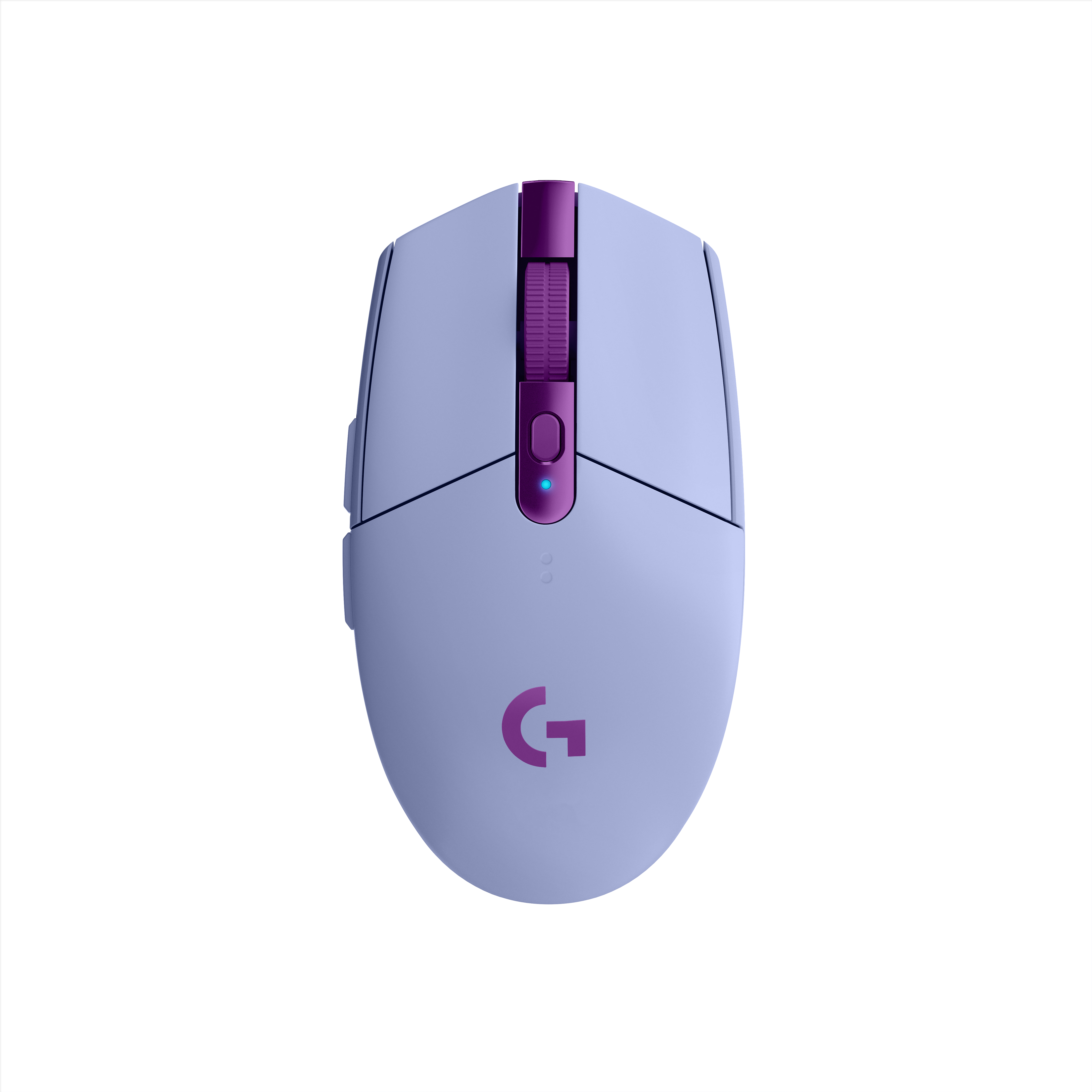 Logitech G305 LIGHTSPEED - Lilac - Gaming Mus - Optisk - 6 knapper - Lilla med RGB Mus 910-006023