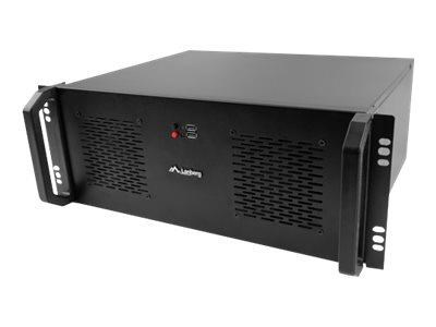 Lanberg - rack-mountable - 4U - ATX - Kabinet - Server (Rack) - Sort Kabinet SC01-3504-10B