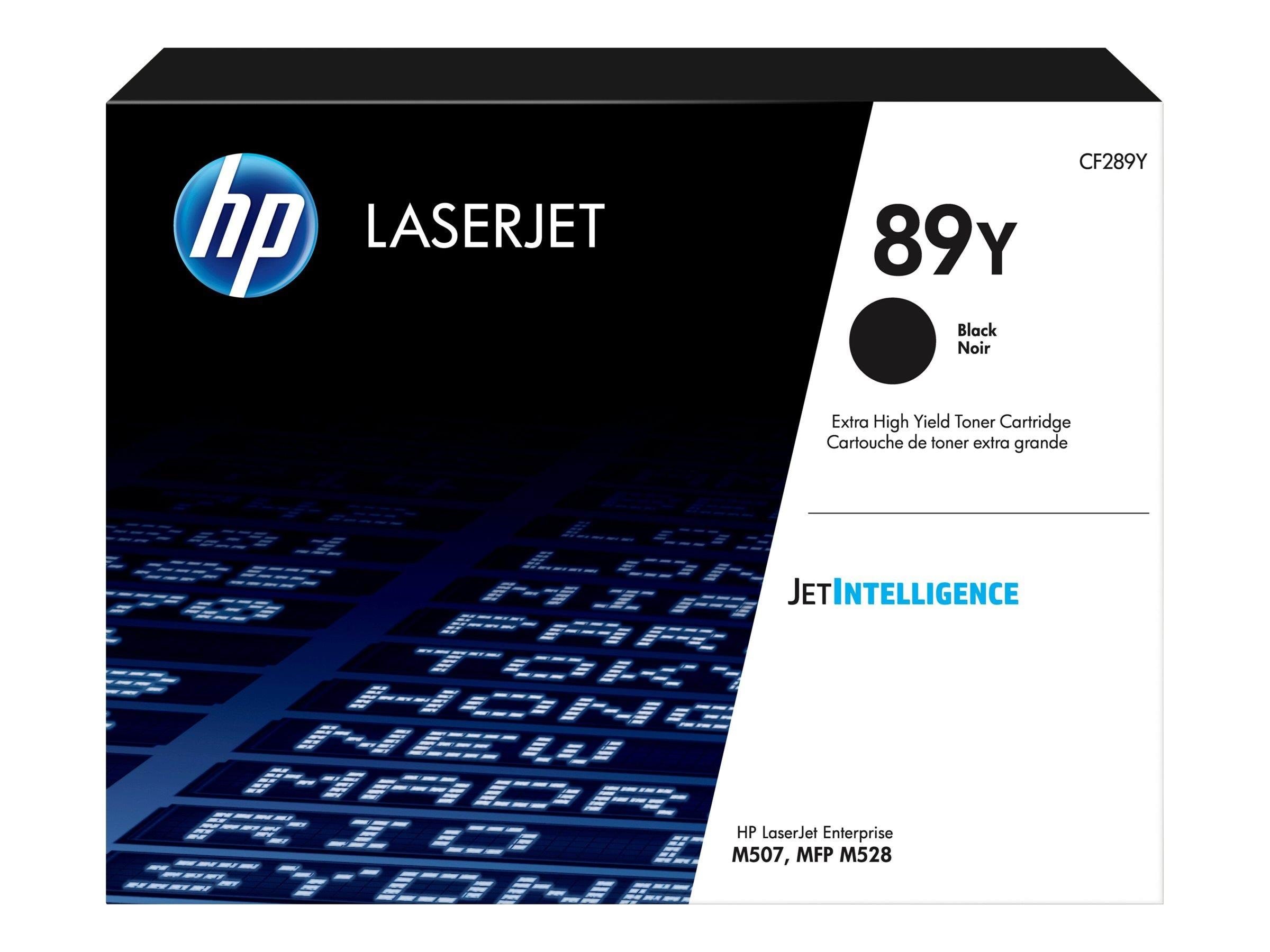 HP 89Y / CF289Y - Black Toner - Extrra High Capacity - Black Toner Printerpatron Og Toner Sort