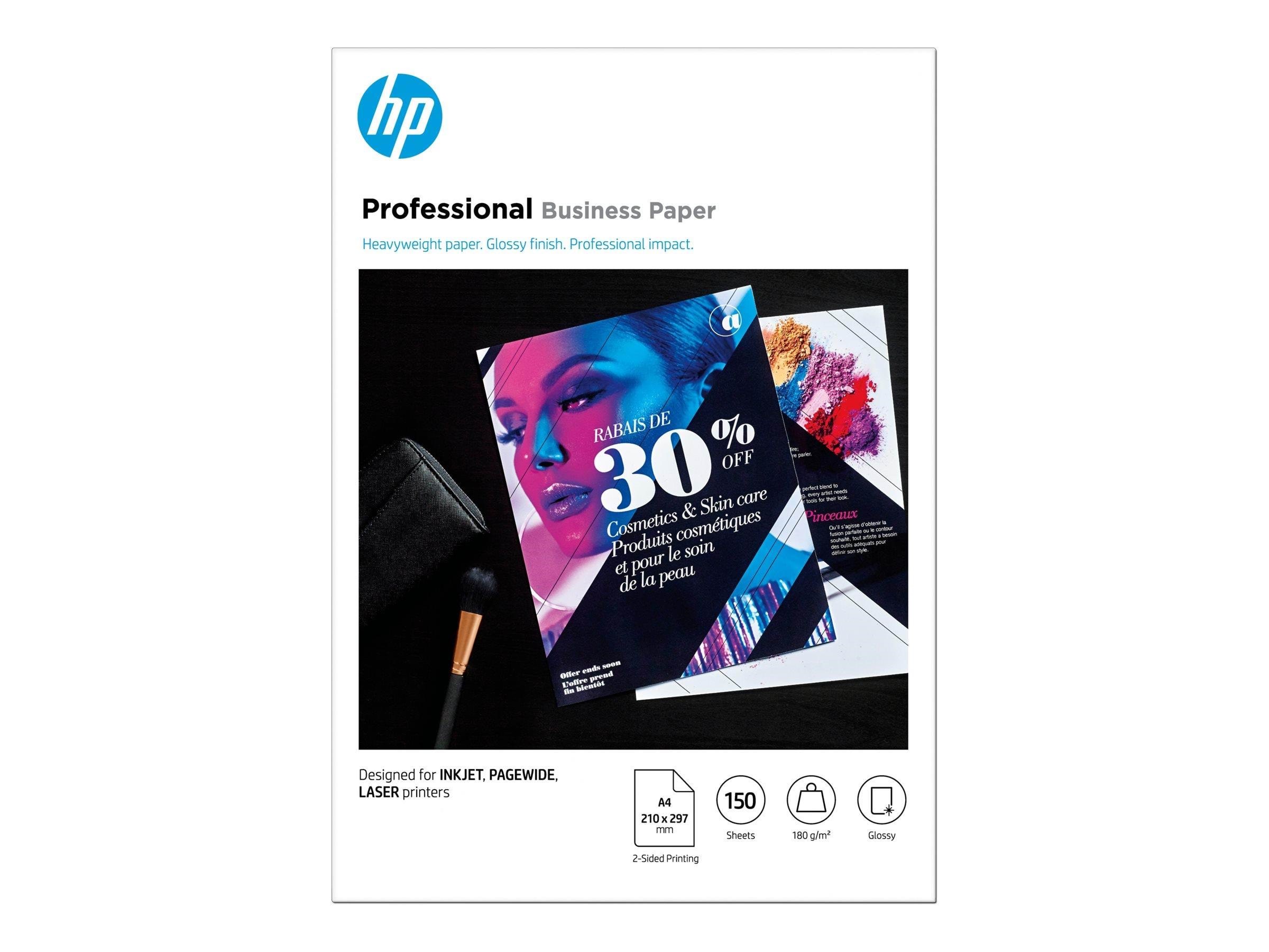 HP Professional Glossy Paper Fotopapir 3VK91A