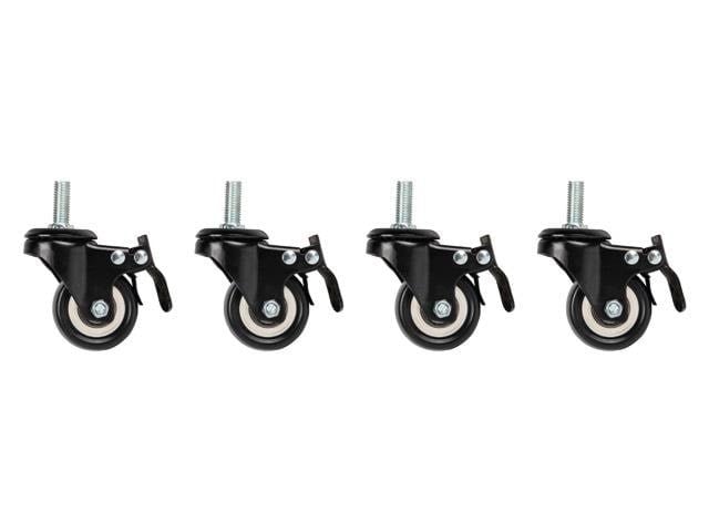 Lanberg AK-1601-B - Rack Cabinet Wheels (4-Pack) Rackskab