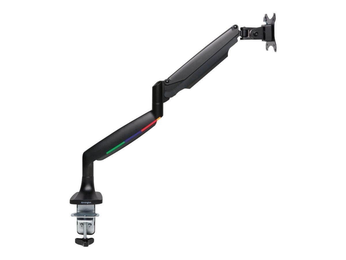 Kensington SmartFit One-Touch højdejusterbar enkelt monitorarm Sort Skærmholder K59600WW