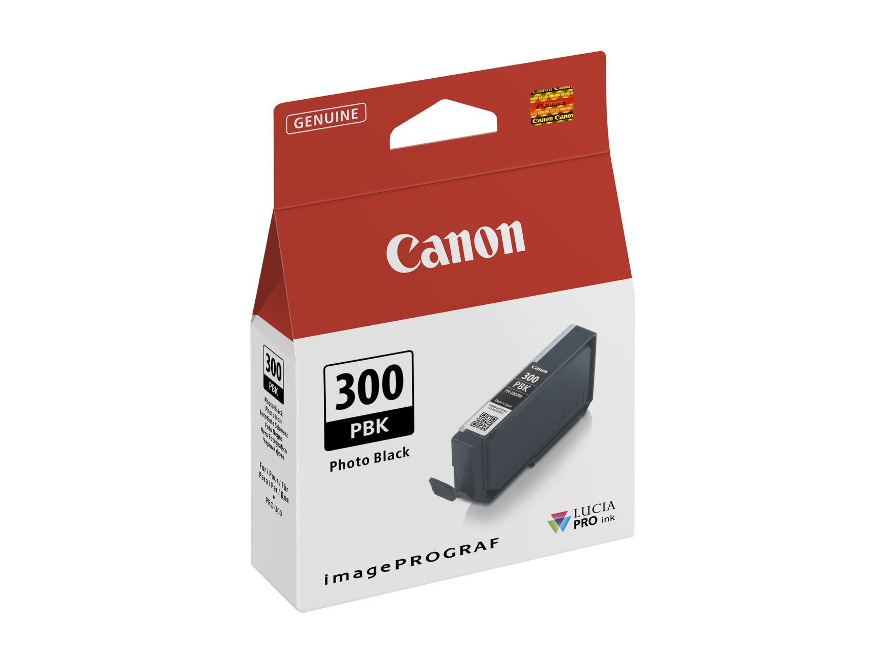 Canon PFI-300 / 4193C001 Photo Black Printerpatron Og Toner Foto sort