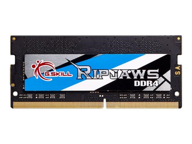 G.Skill Ripjaws SODIMM DDR4-3200 - 16GB - CL22 - Single Channel (1 pcs) - Intel XMP - Sort