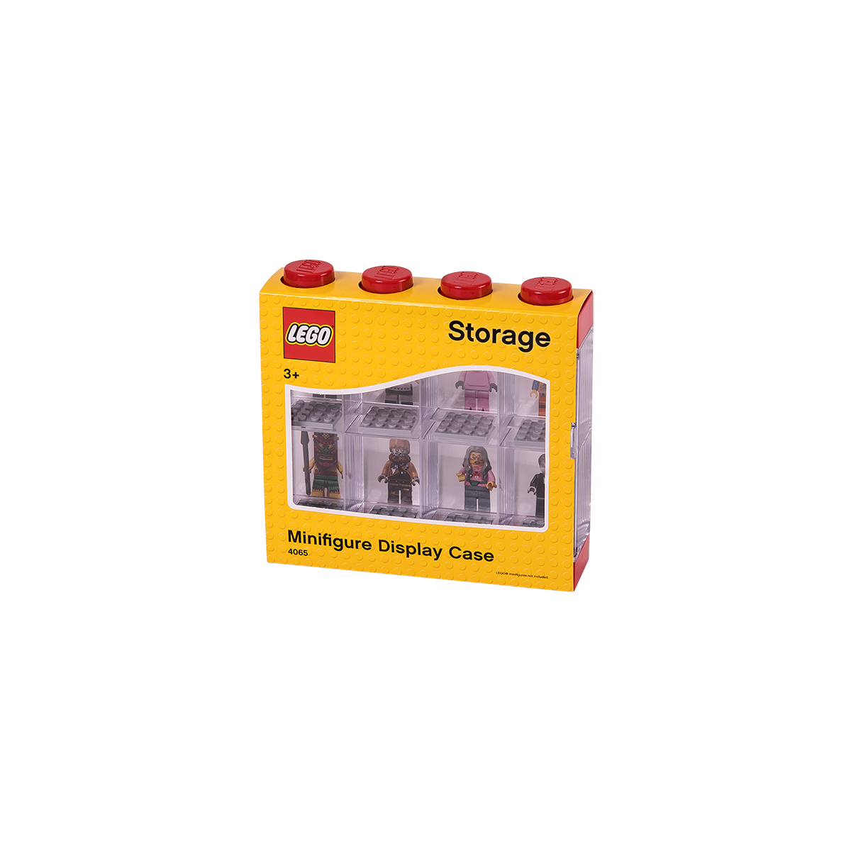 LEGO Minifigure Display 8, rød