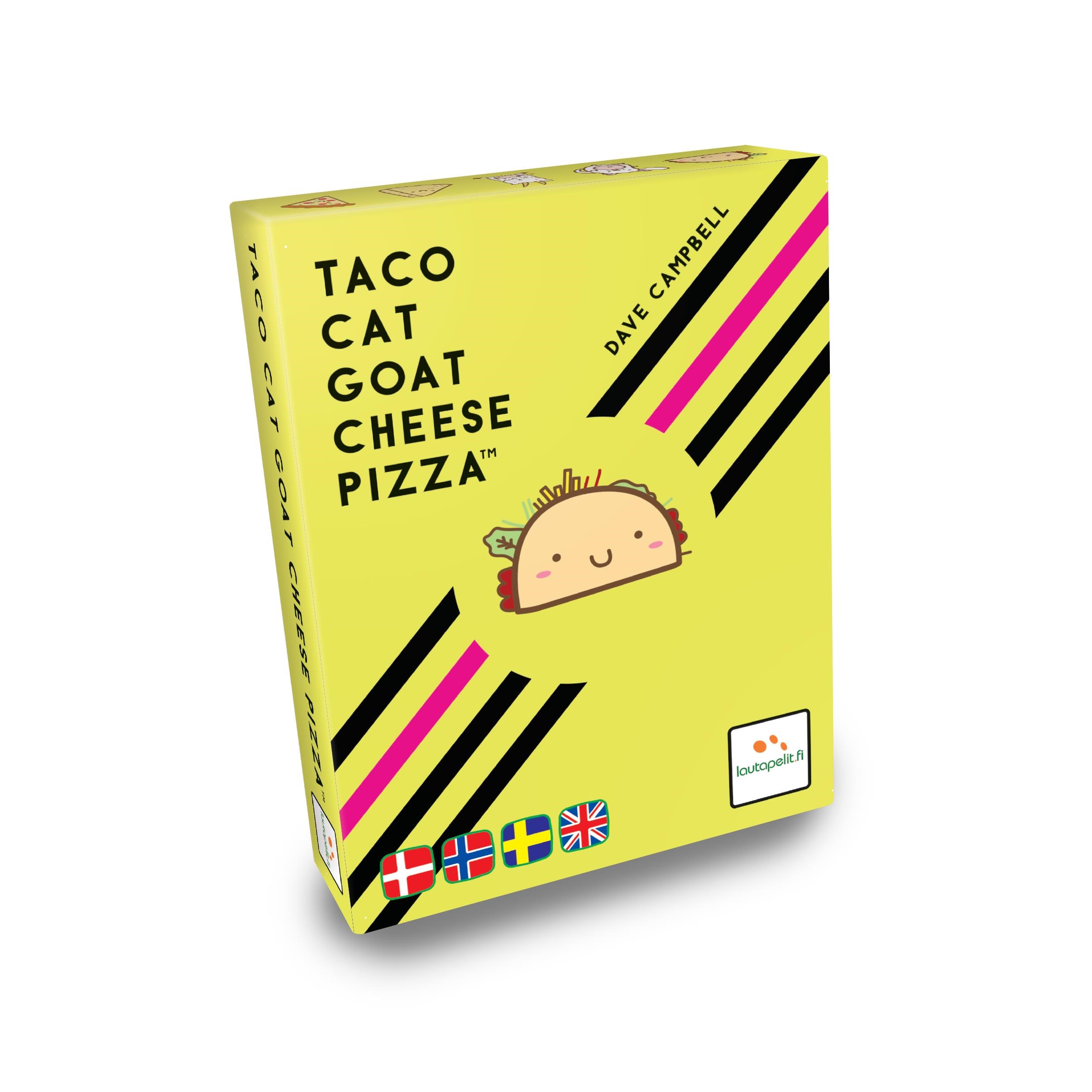 Spilbræt Taco Cat Goat Cheese Pizza (DK+SVE+NO+EN)
