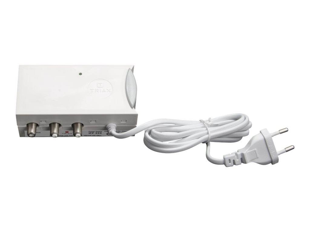 Triax Power supply 230V IFP224 Antennekabel Hvid 339224