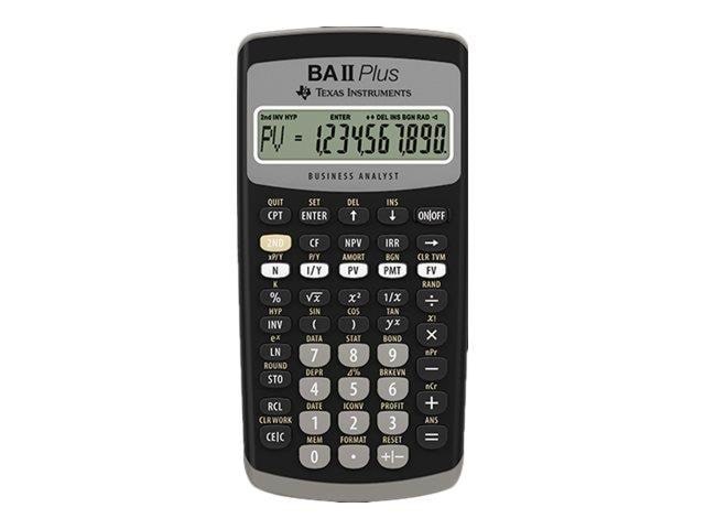Texas Instruments BA II Plus - financial calculator Lommeregner