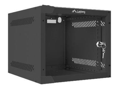 Lanberg WF10-2304-10B - 4U - Wall Mount Rack Cabinet Rackskab