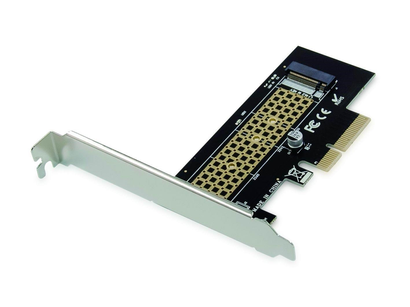 PCI Express Card M.2 NVMe SSD PCIe Adapter Harddisk Tilbehør EMRICK05B