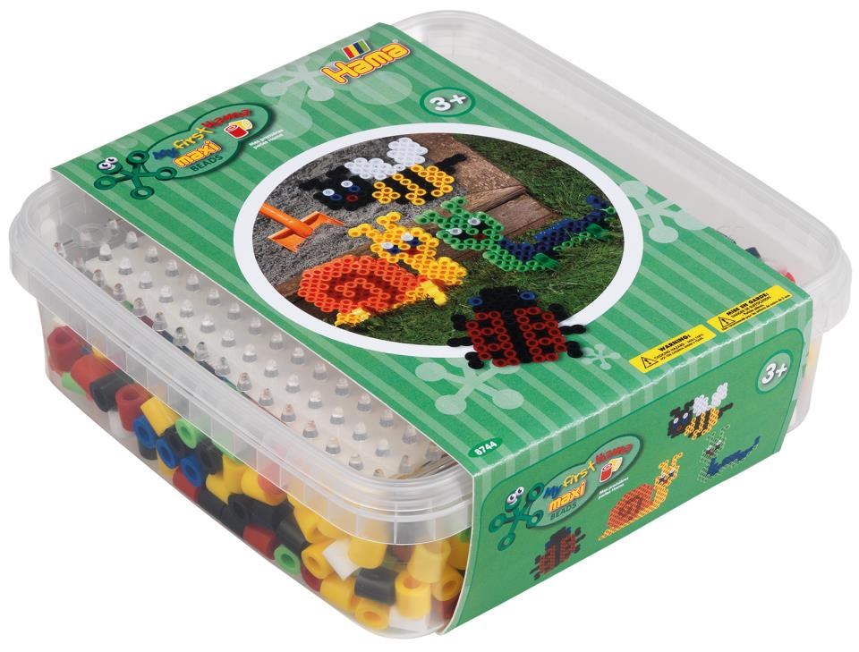 Hama Ironing Set Maxi in Box 600 pcs Kreativt Legetøj 8744