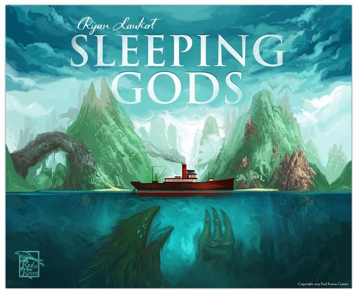 Red Raven Games Sleeping Gods Brætspil RVM023
