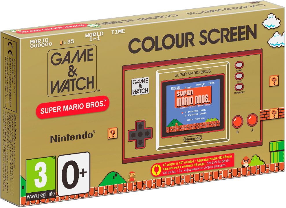 Nintendo Game & Watch: Super Mario Bros. Spillekonsol 0045496444914
