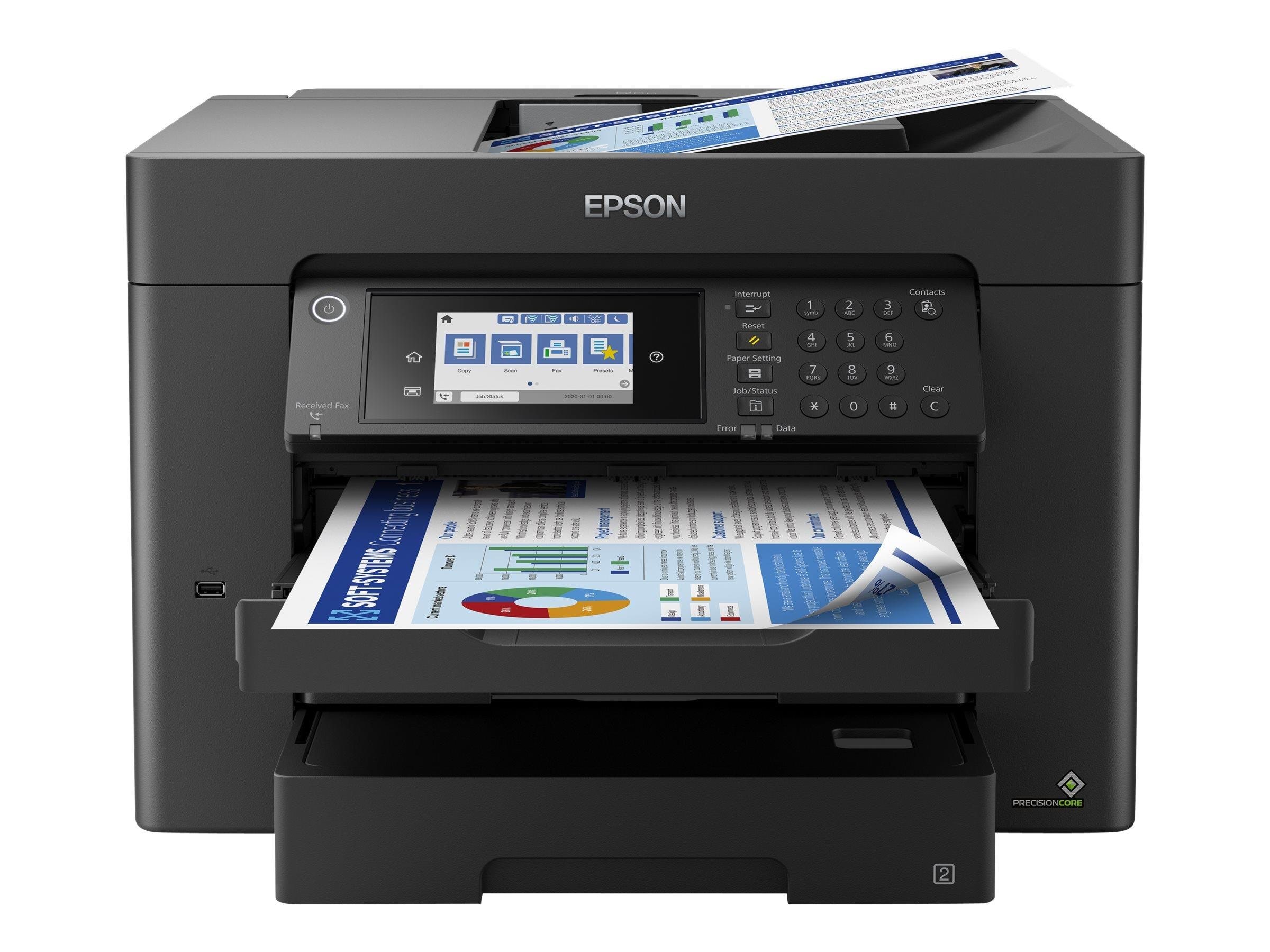 Epson WorkForce WF-7840DTW Multifunktion - Farve - Blæk