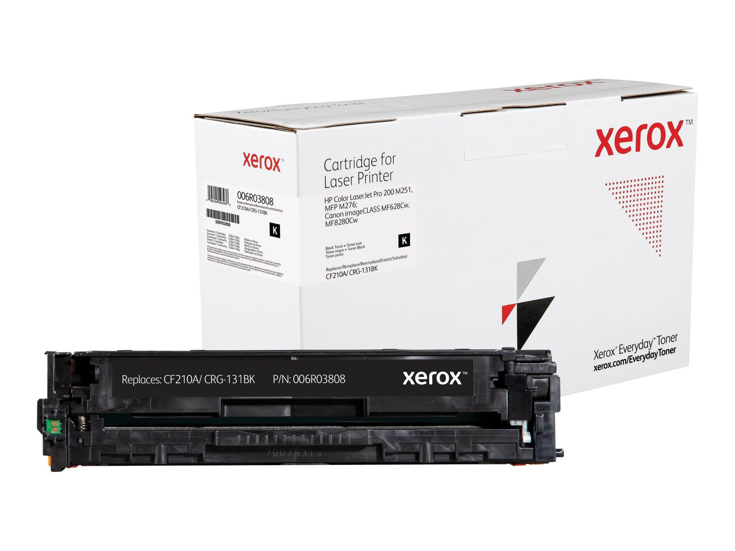 Xerox 006R03808 / Alternative to HP 131A/ CF210A Canon CRG-131BK Black Toner