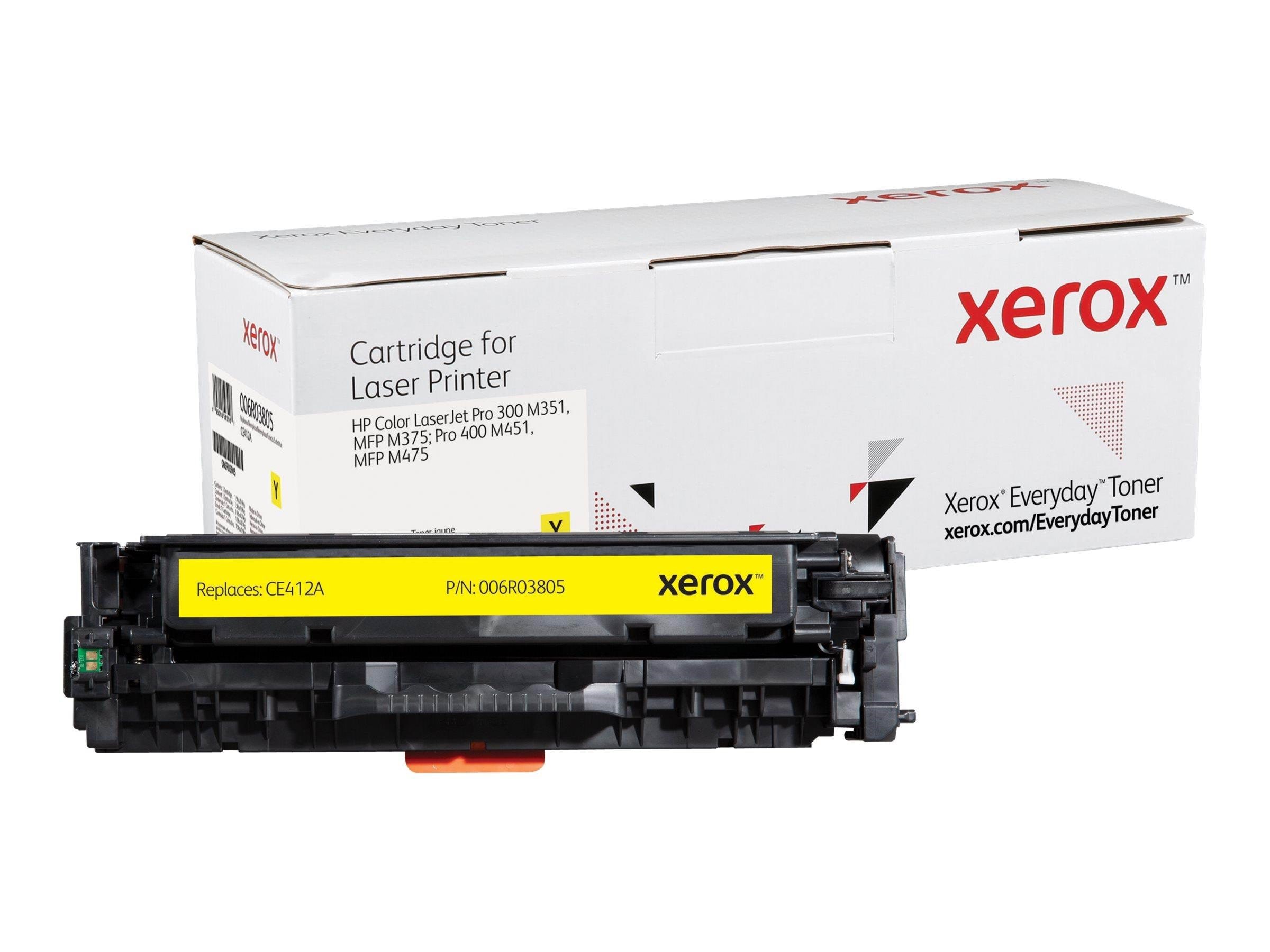 Xerox 006R03805 / Alternative for HP 305A / CE412A Yellow Toner Printerpatron Og Toner Gul