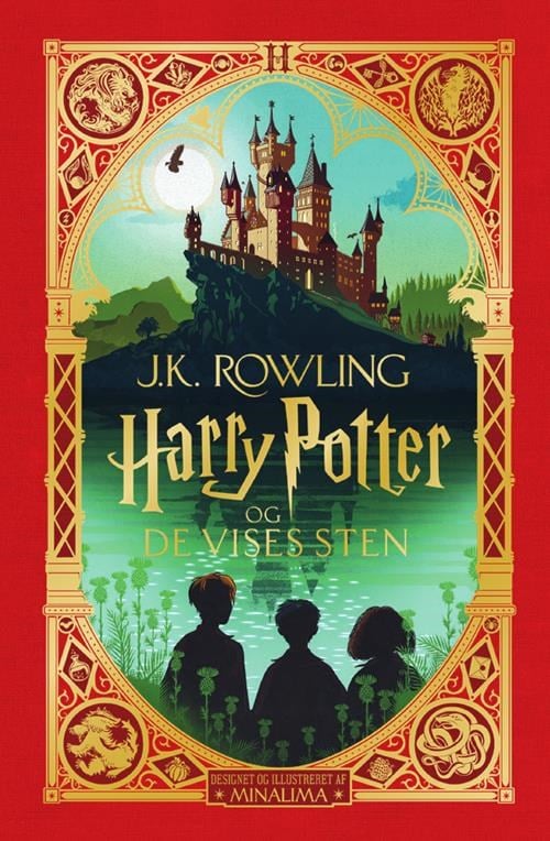 HARRY POTTER OG DE VISES STEN 1. Pragtudgave - Ungdomsbog - hardcover Ungdomsbog 9788702301588